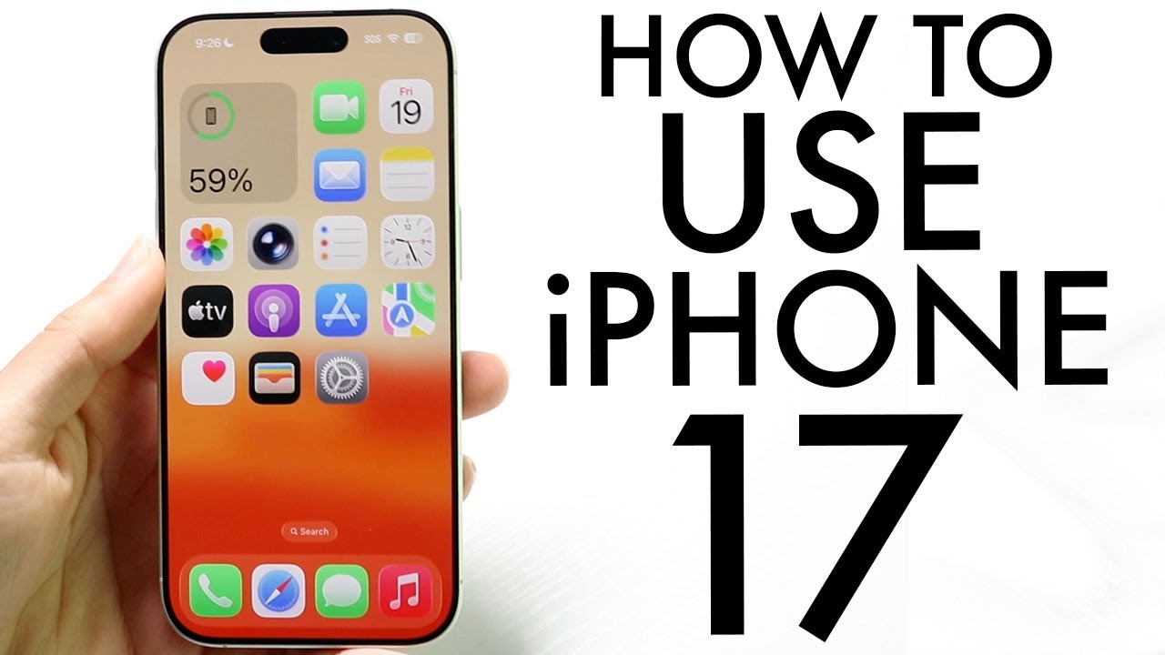 Как пользоваться iPhone 17! (Полное руководство для начинающих)