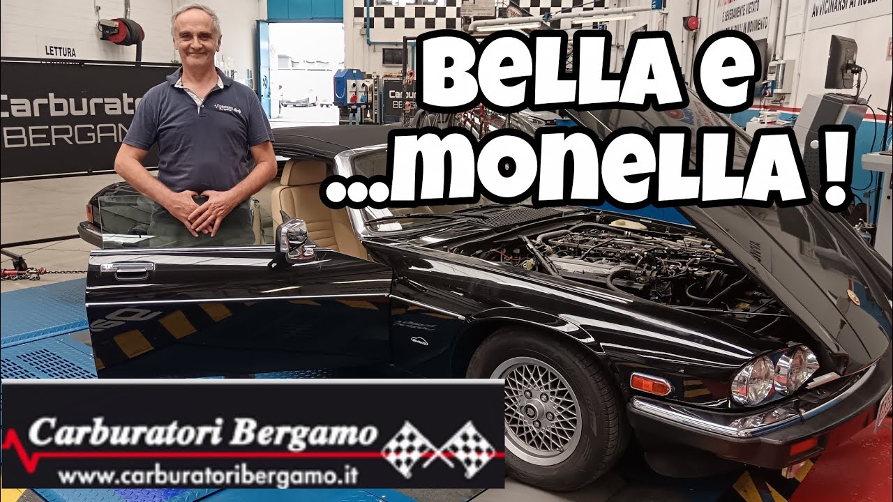 CARBURATORI BERGAMO: GIANNI E IL 12 CILINDRI DELLA JAGUAR XJS CONVERTIBILE