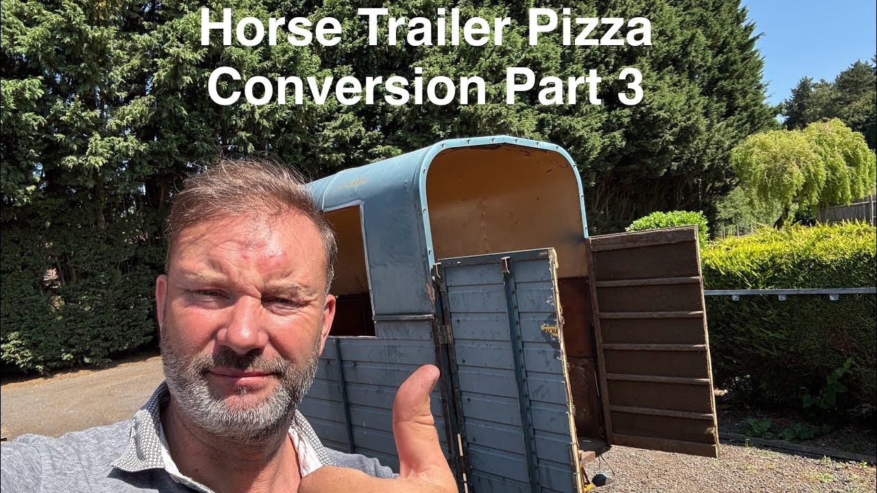 Horse Trailer Pizza Conversion Part 3