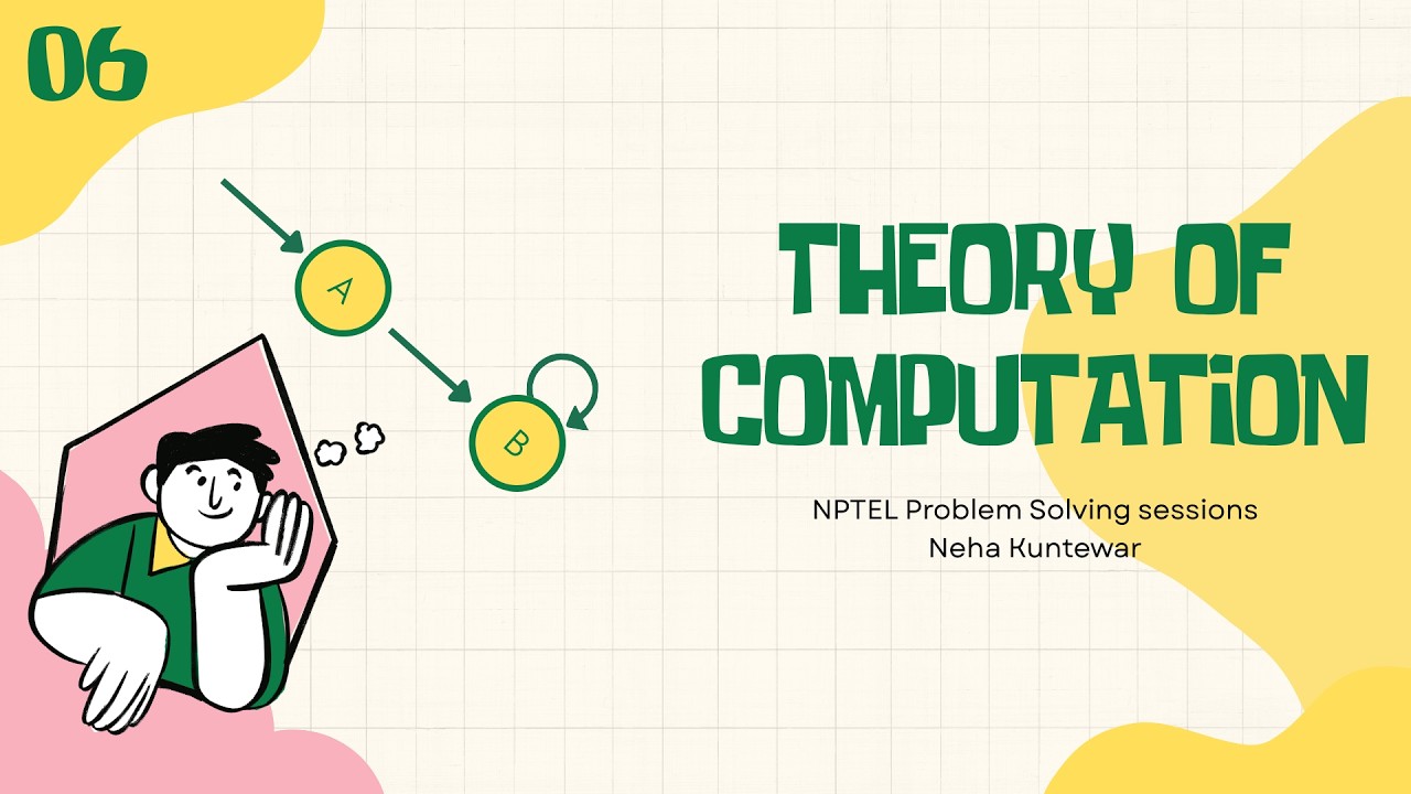 Theory Of Computation Week 6 - Turing Machines