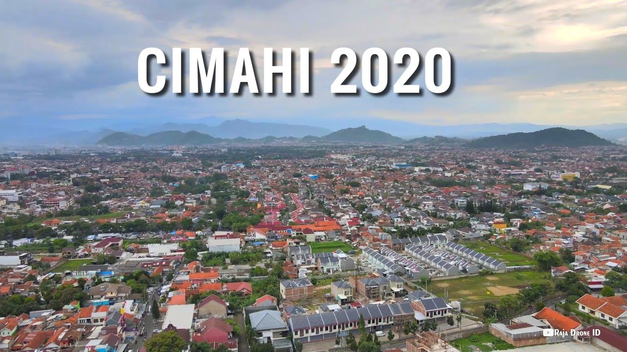 Drone View Kota Cimahi Bandung Jawa Barat 2020