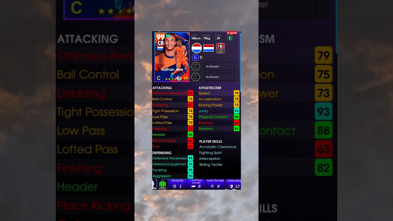 Nathan Ake Pack Belanda eFootball 😱🔥 