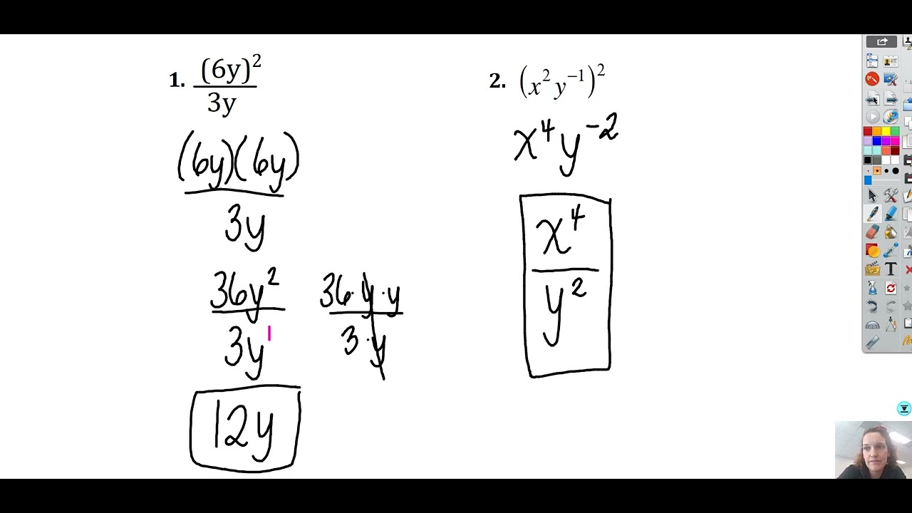 Integer Exponents Part 4