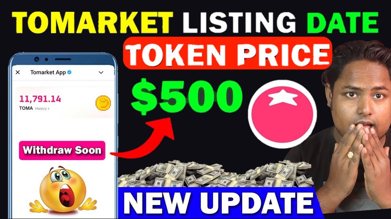 Tomarket Price Increase & Listing Date | Tomarket Airdrop New Update || Tomarket Token Withdrawal