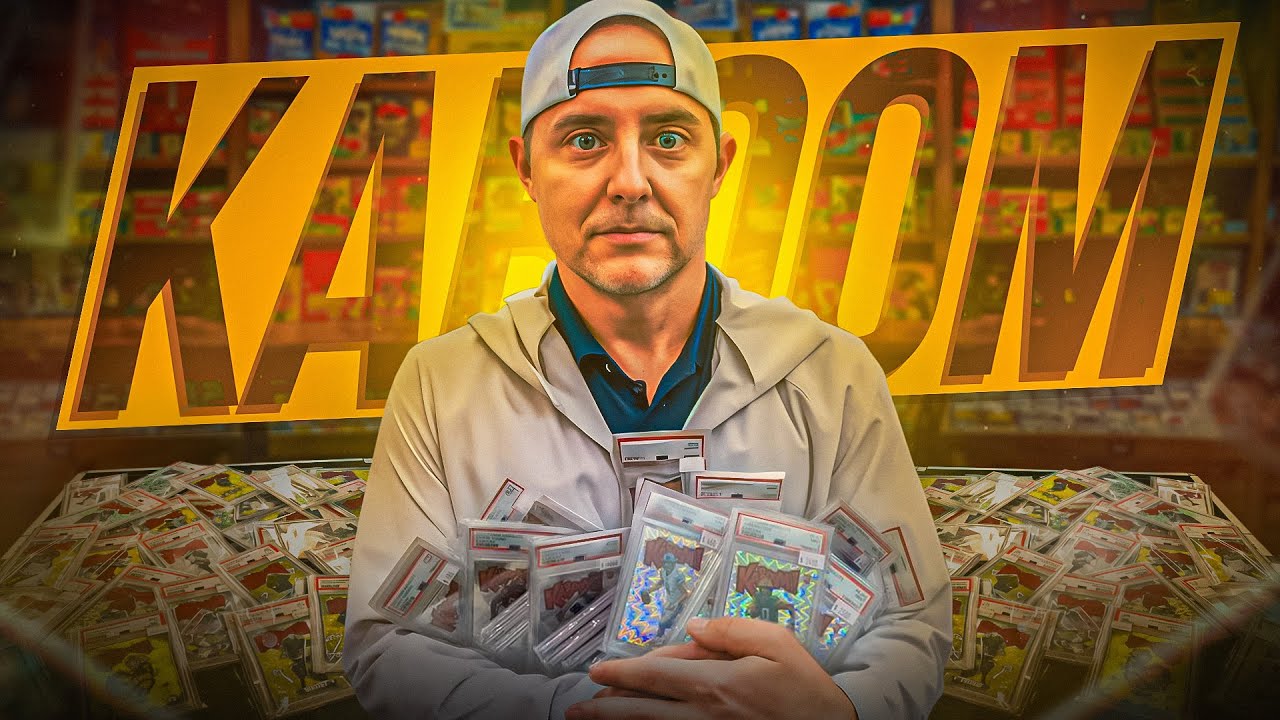 Kaboom! What a day at the Culture Collision sports card show  - (Episode 33)