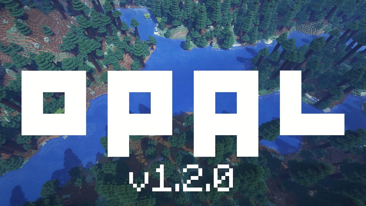 OPAL v1.2.0 Update - Improved Fog, Support For Copper Lanterns and Torches!