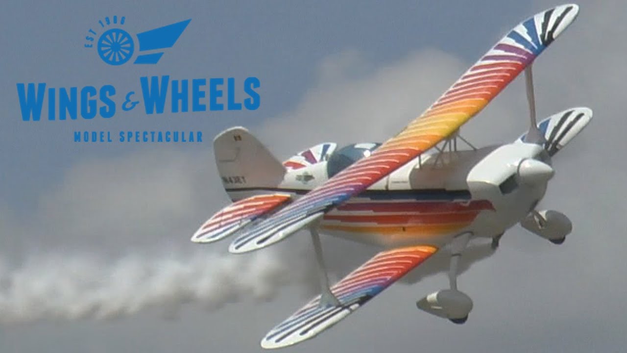 BIG SCALE RC Christen Eagle: Wings & Wheels Model Spectacular 2015