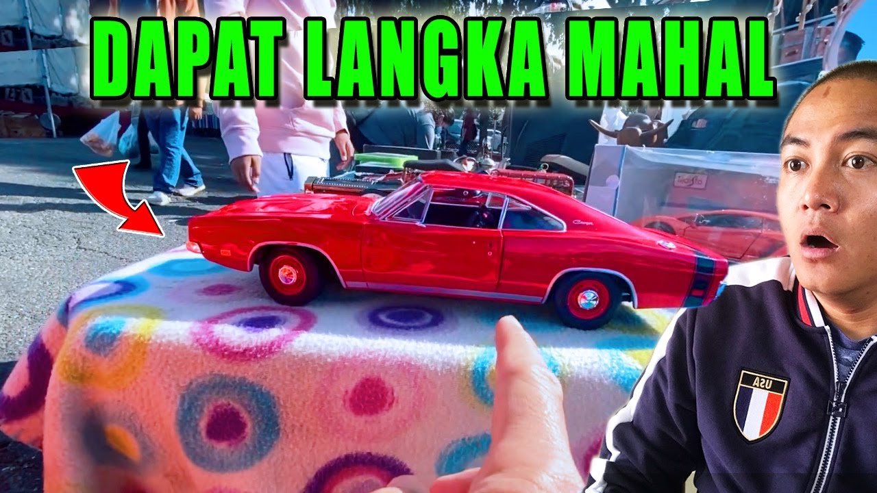 BERBURU HOT WHEELS LANGKA DI PASAR LOAK AMERIKA, DAPAT LANGKA MAHAL