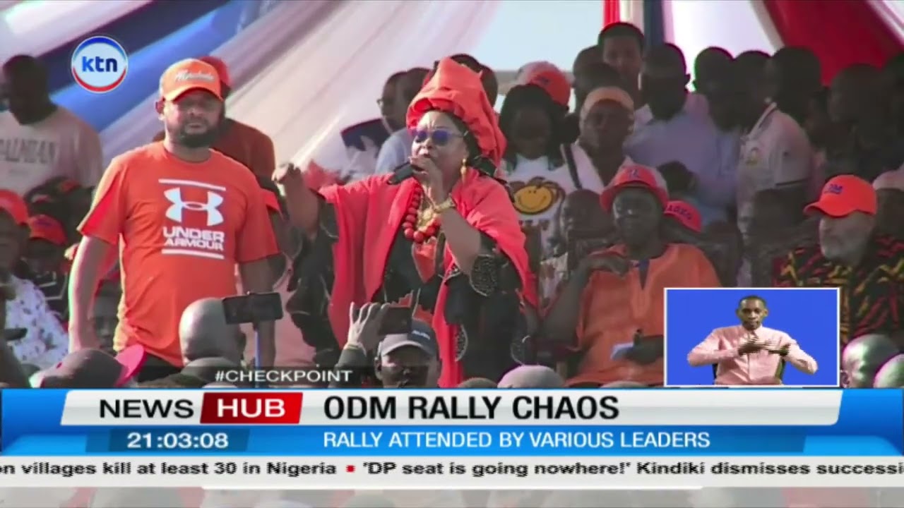 Tononoka rally turns into a show of support for Odinga and Hassan, Mombasa