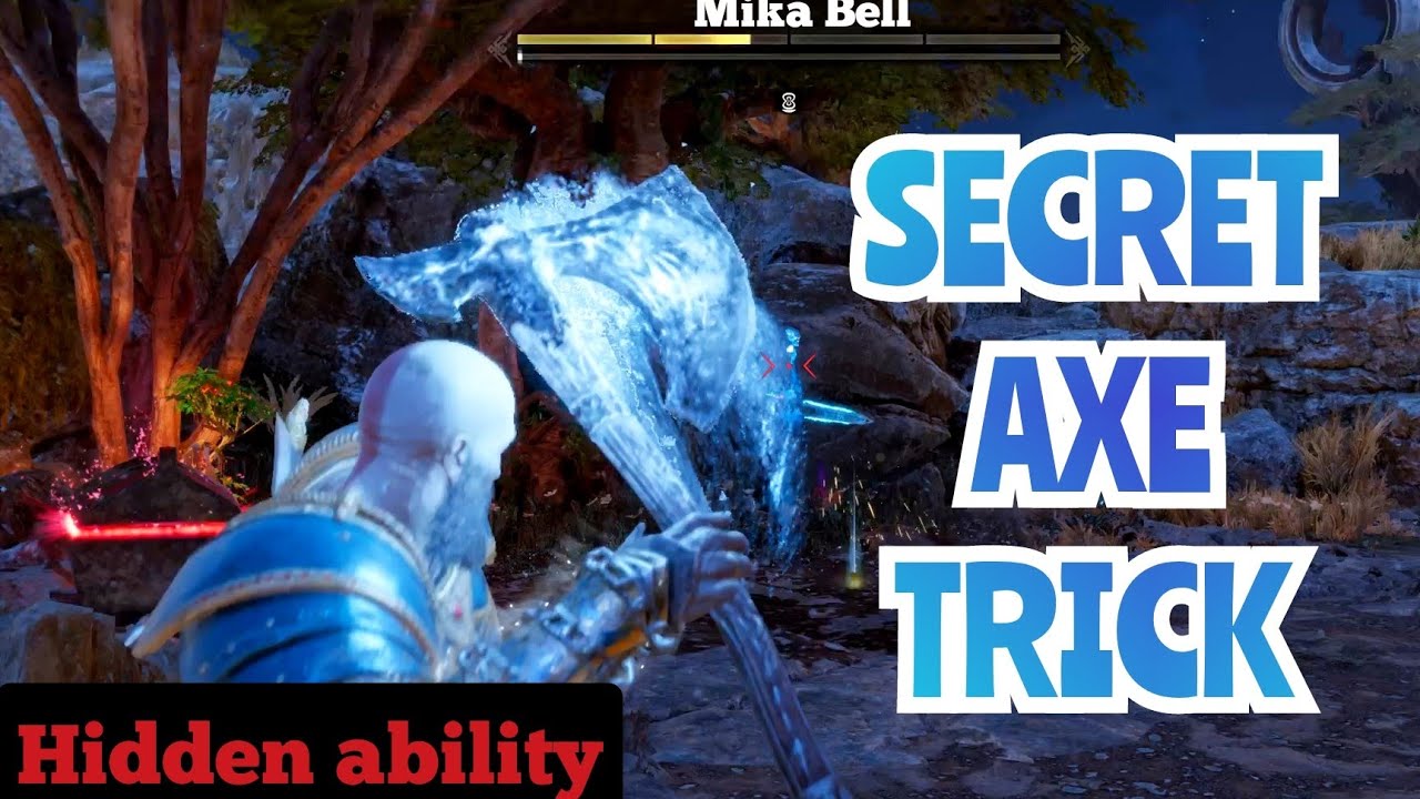 Secret AXE trick which you have not seen - God of War Ragnarok