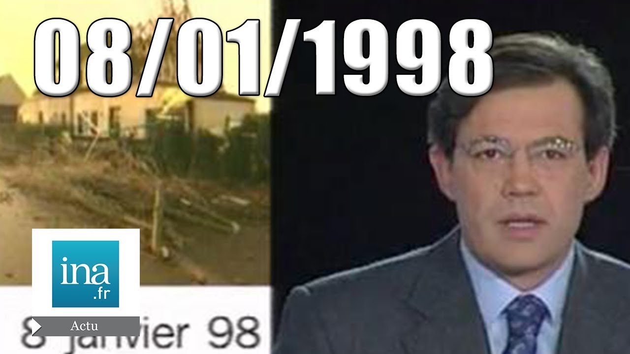 20h France 2 du 08 janvier 1998 | Tornade à Saint-Omer | Archive INA