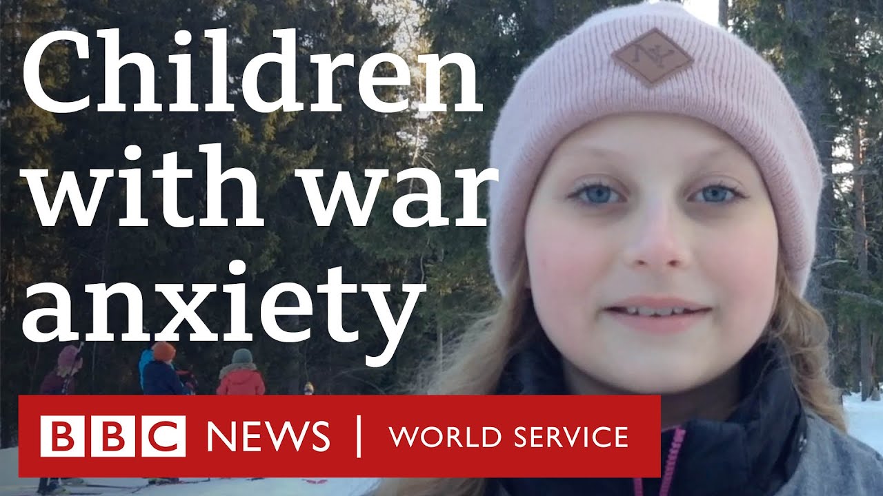 Ukraine: School children in Finland are worried that war could spread - BBC World Service