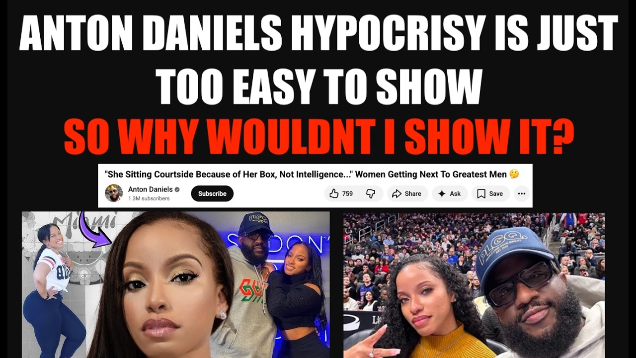 ANTON DANIELS HAD AN ISSUE WITH SITTING COURTSIDE WITH RANDOM WOMEN.... UNTIL HE MET MICCA