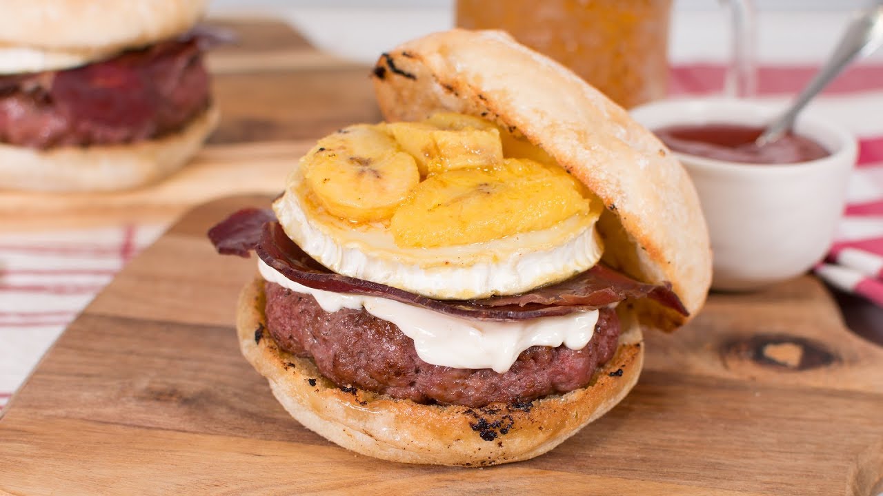 Hamburguesa con Cecina y Queso de Cabra | Deliciosa y Original