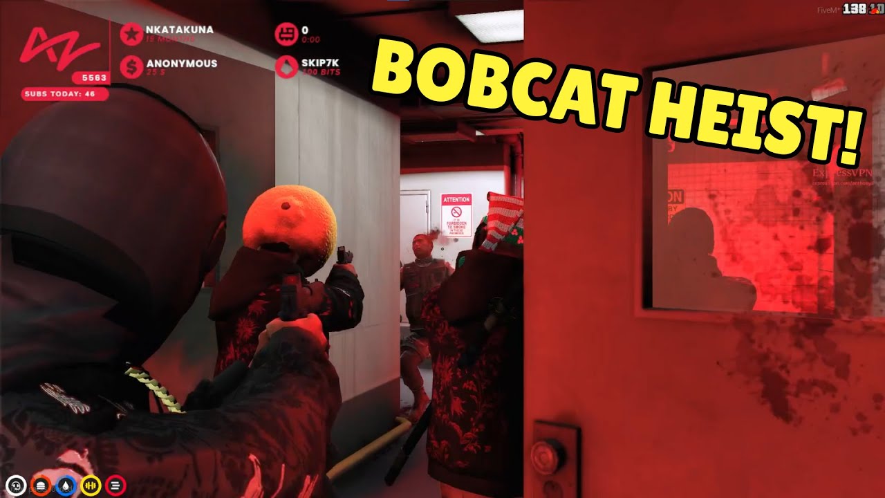 AnthonyZ Bobcat Heist in NoPixel SPAIN! | GTA 5 RP NoPixel
