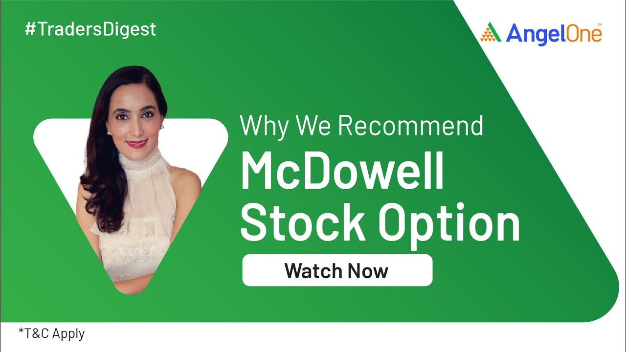 Share Market News Today - Options Recommendation - Why McDowell? | Latest Live Share Market Updates