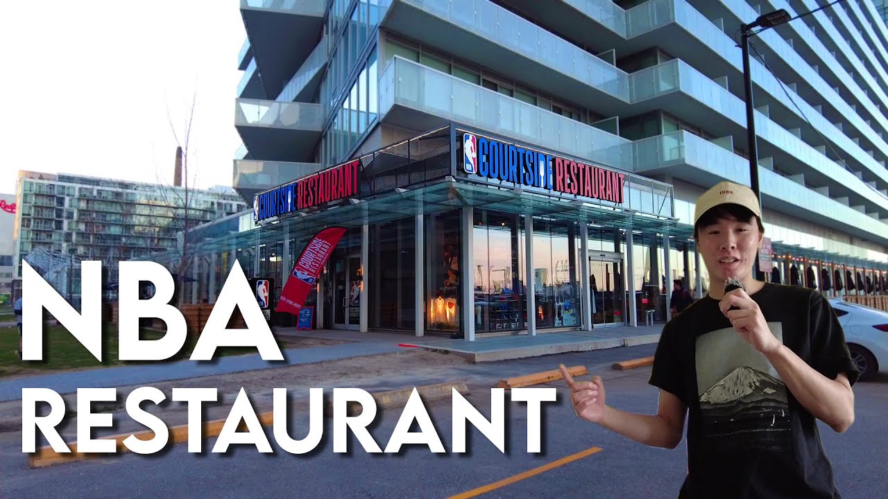 Going to The Official NBA Restaurant in Toronto!
