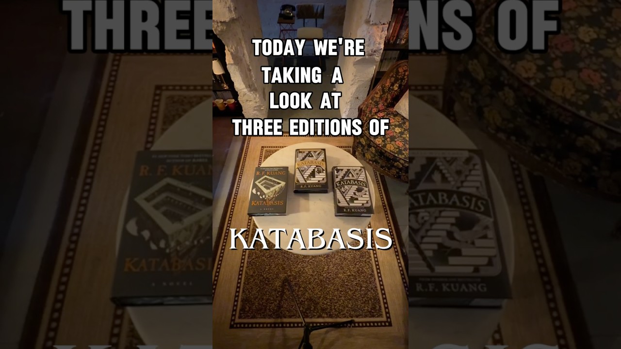 3 Editions of Katabasis by R. F. Kuang