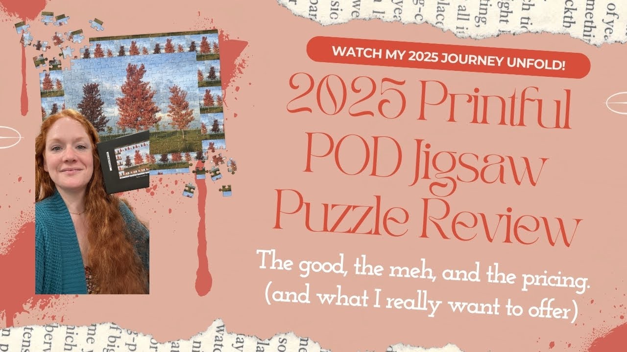 2025 Review of Printful's POD (Print-on-Demand) Custom Jigsaw Puzzles