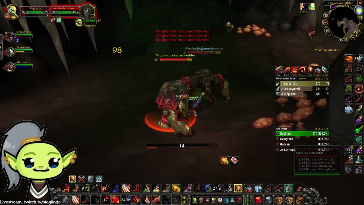 So bekommt ihr den Teufelswald 5% Crit und Stats Liedblumen Worldbuff (Neu Zug&auml;nglich in Phase 3)