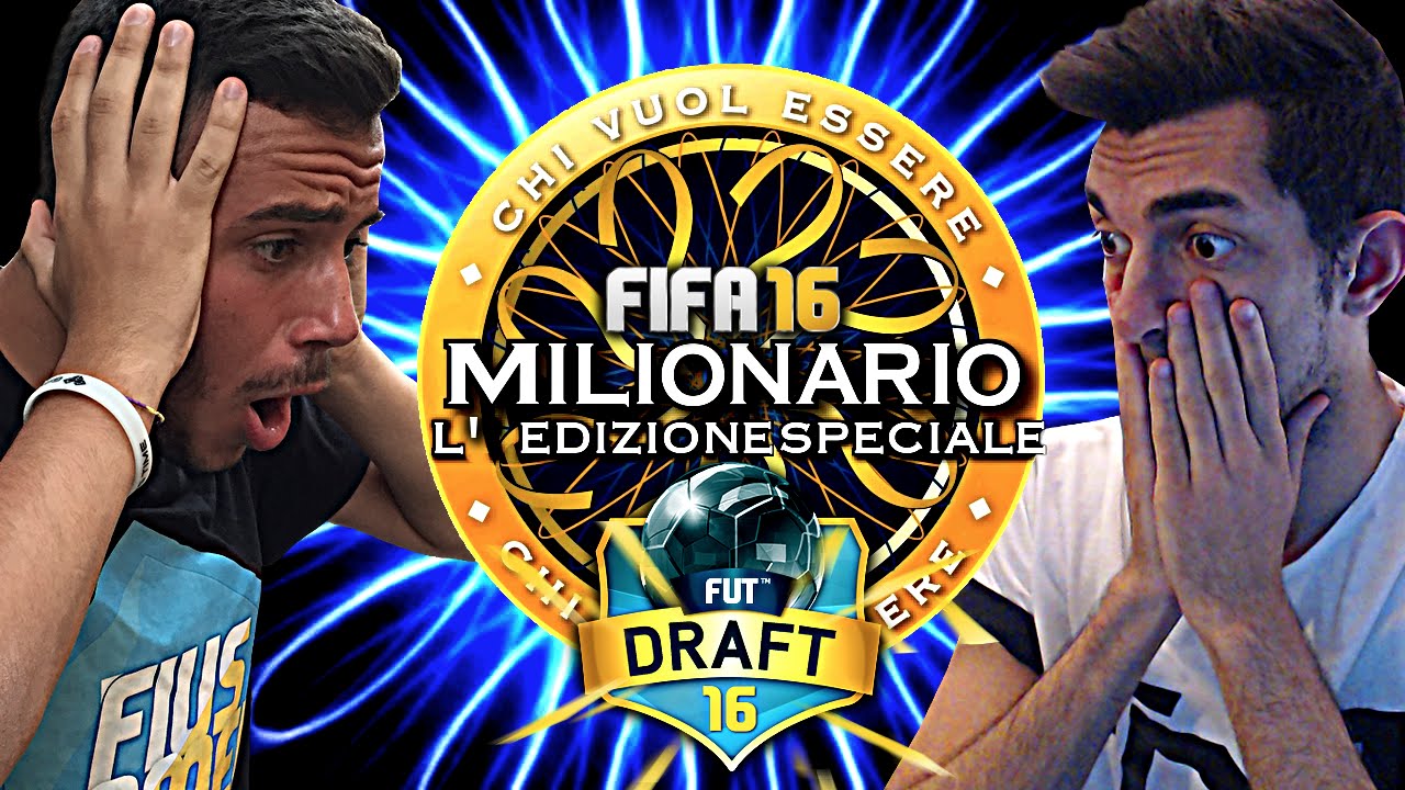 EPICO! CHI VUOL ESSERE MILIONARIO SPECIAL DRAFT!!!!!! w/Davh