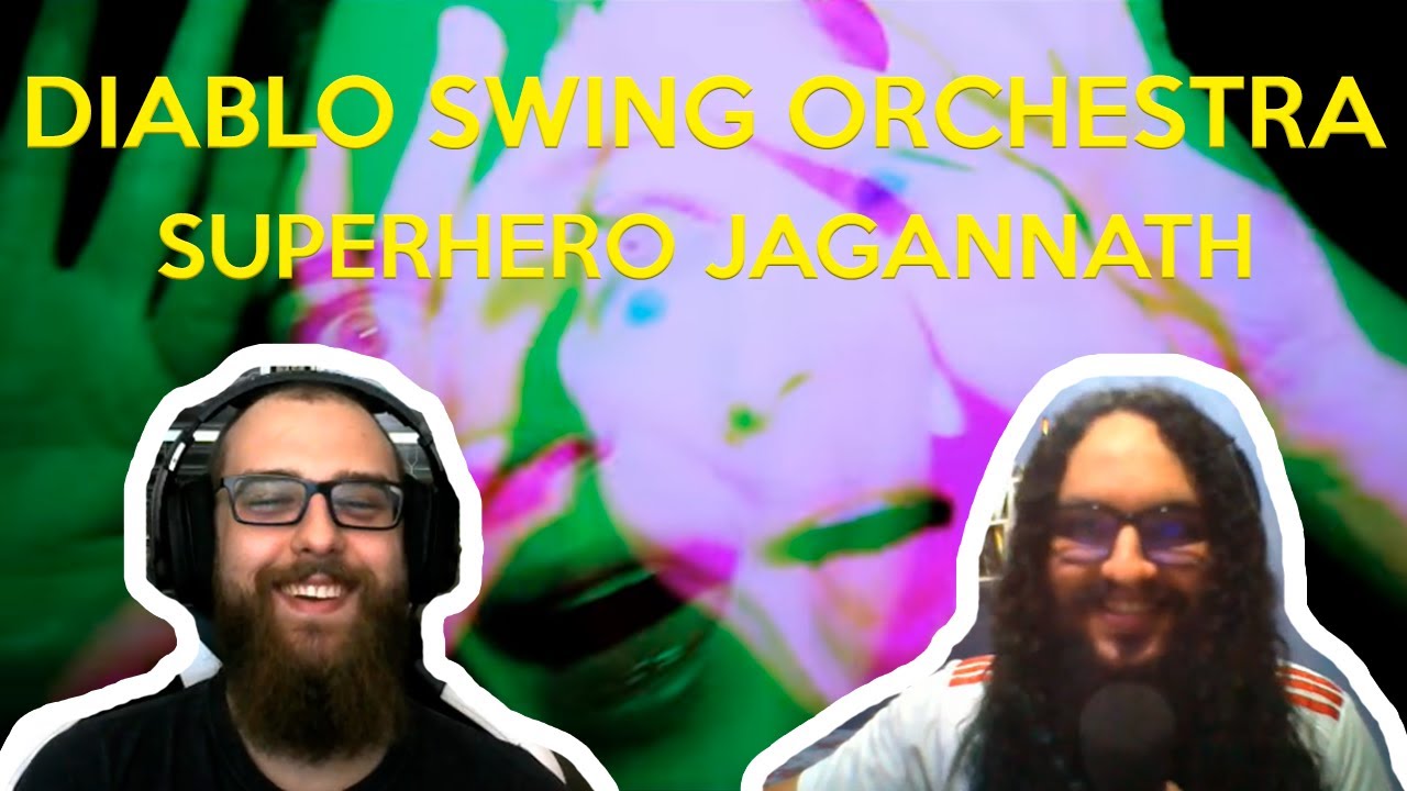 DIABLO SWING ORCHESTRA - Superhero Jagannath | VNE React