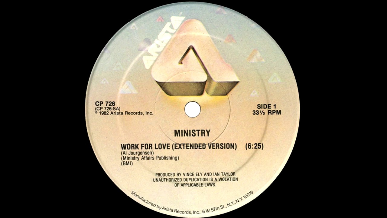 Ministry - Work For Love (Extended Version) 1982