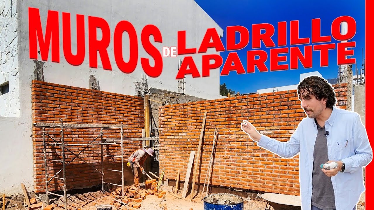 MUROS de LADRILLO APARENTE, como HACERLO BIEN | Casa Naranjos | EP 07 | Sergio el Constructor