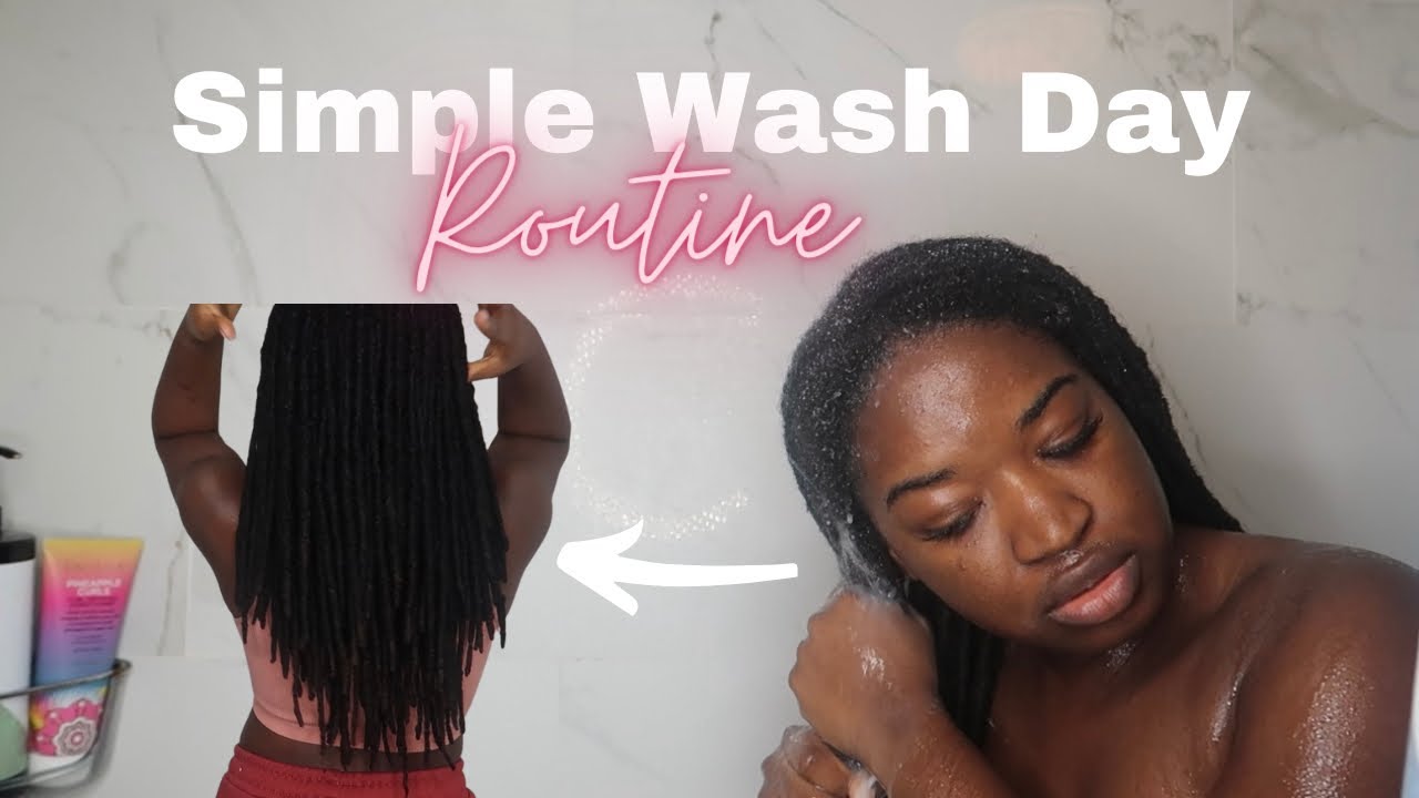 Simple Loc Wash Day Routine | Clean & Healthy Locs! | #KUWC