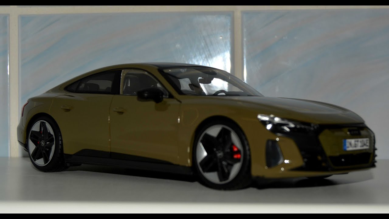 Bburago Audi RS e-tron GT 2022 1/18 Unboxing
