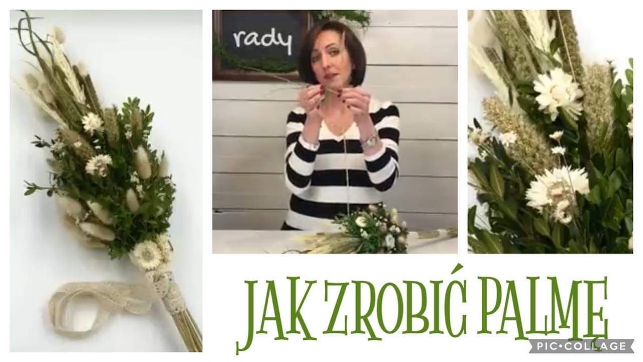 JAK ZROBIĆ TRADYCYJNĄ PALMĘ WIELKANOCNĄ OD PODSTAW / PALMA WIELKANOCNA / DIY