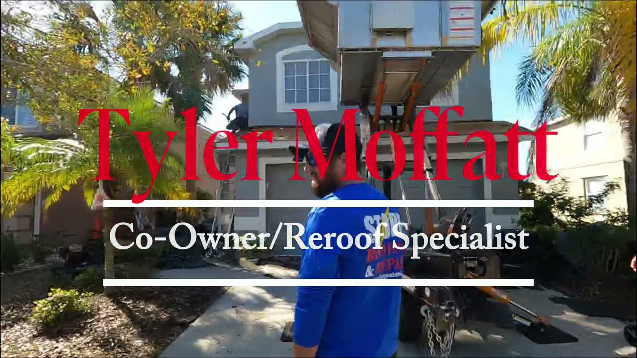 Tear off process for a reroof in Bradenton Florida.