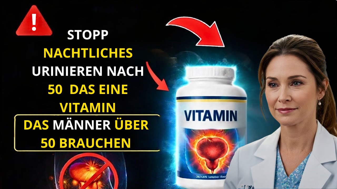 Senioren: Nehmen Sie dieses 1Vitamin nachts für eine gesündereProstata mehr Potenz und tiefen Schlaf