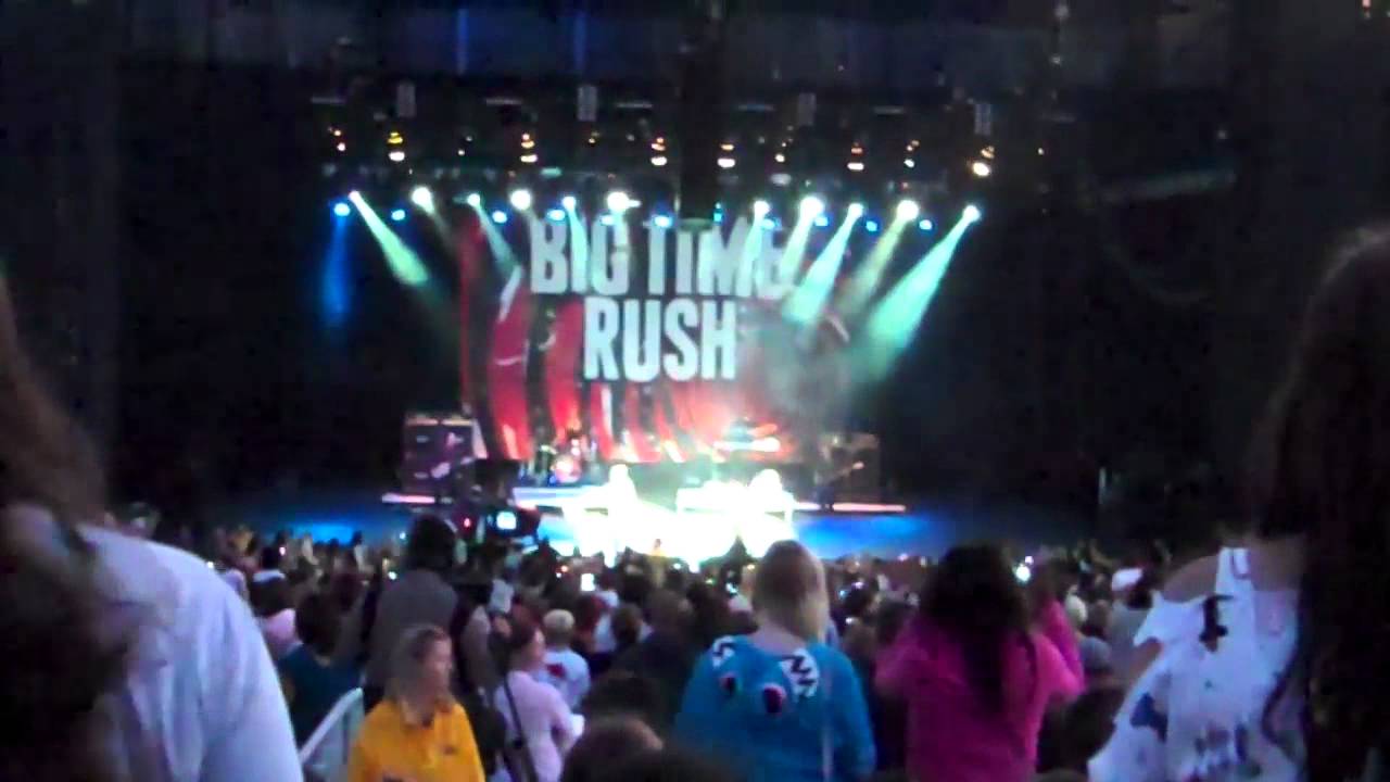 Big Time Rush @ the OC fair Pacific Ampatheatre Orange County YOU WANNA BE FAMOUS