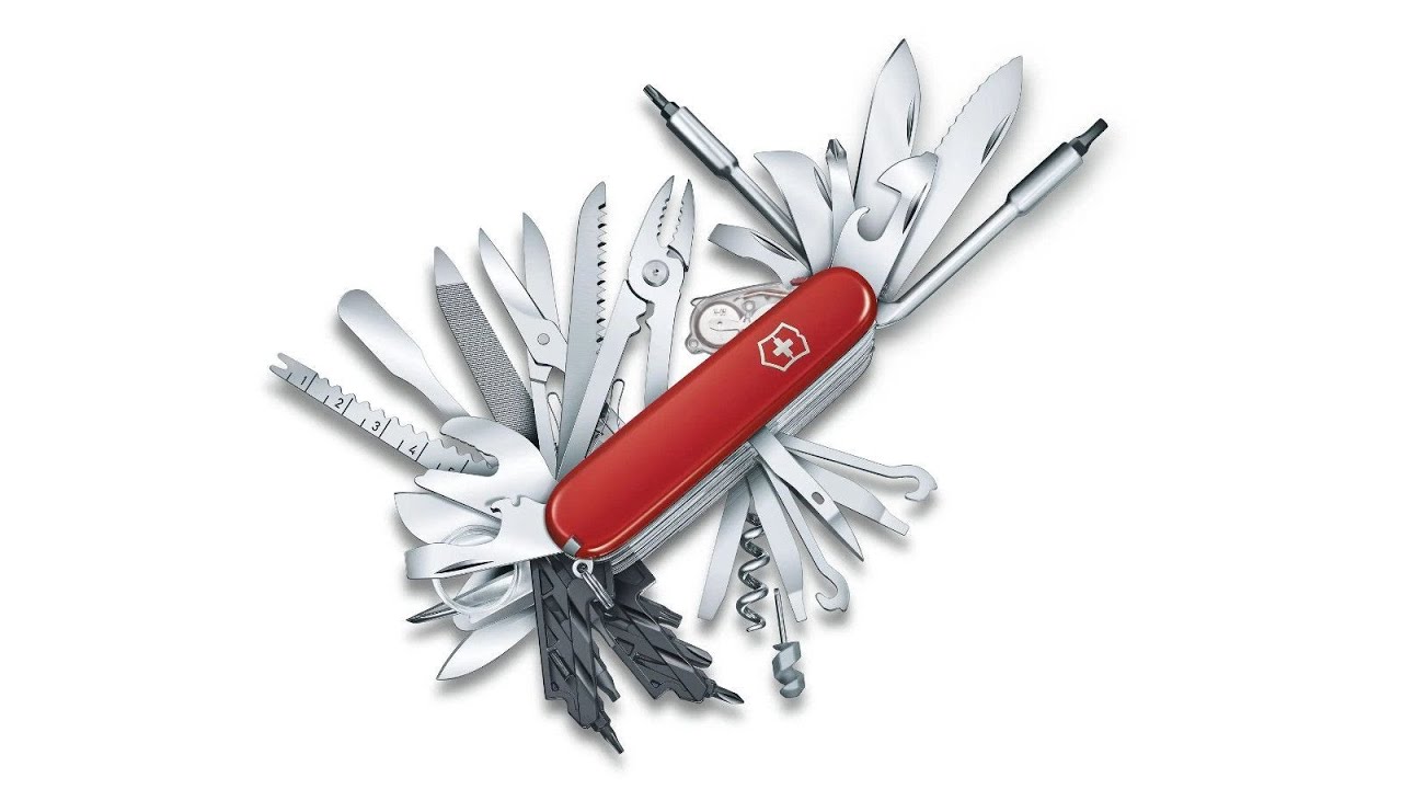 Victorinox 1.6795.XXL. The biggest Super Pocket Knife with 73 Functions unpaking, unboxing and demo