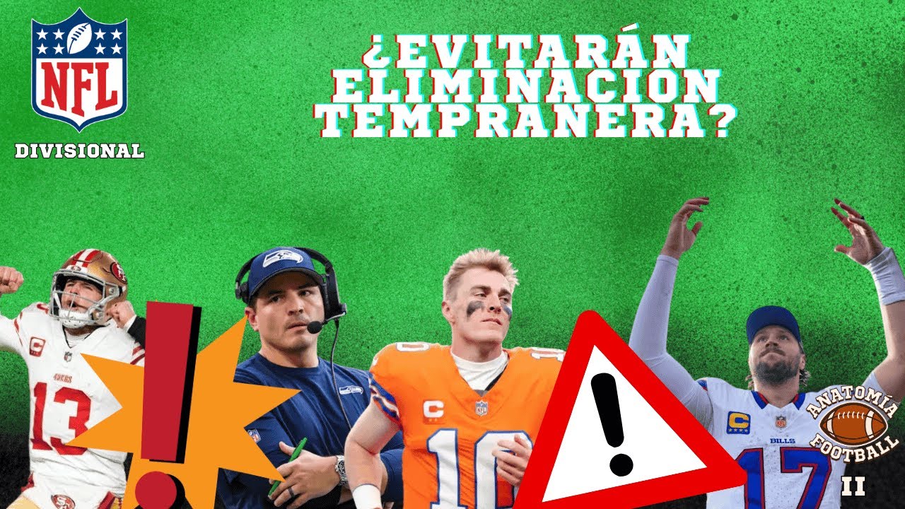 ¡DEBUT de BRONCOS y SEAHAWKS en PLAYOFFS! | Previo Ronda Divisional