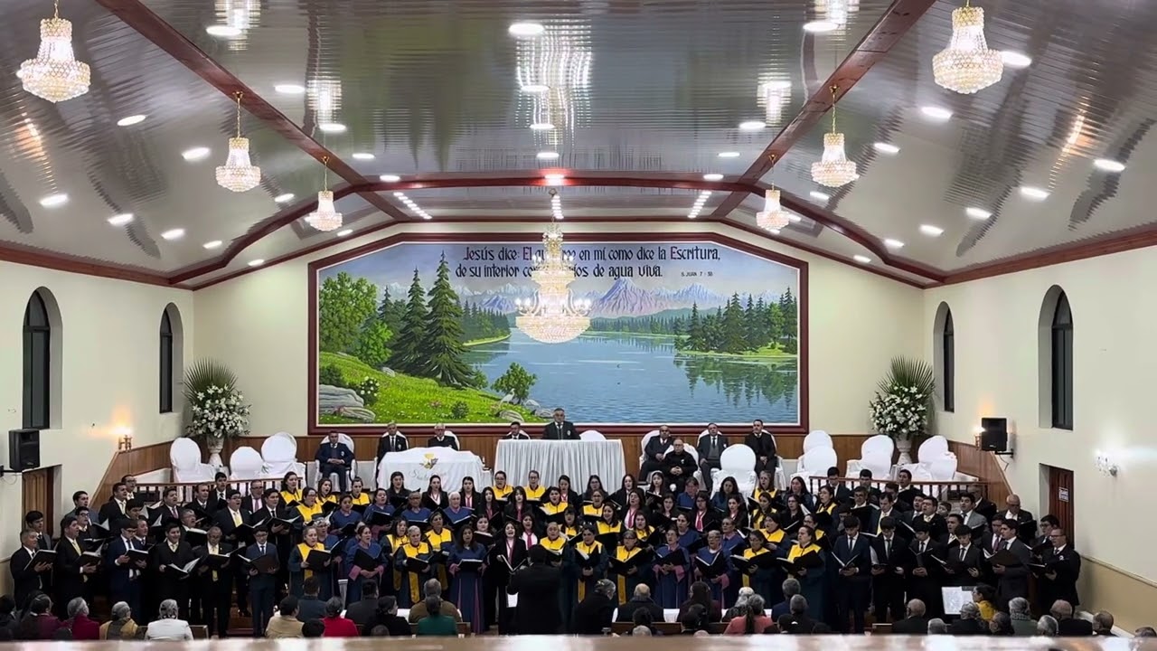 Cuando crucificaron a Jesús.- Coros IEP Coelemu, Reunión Santa Cena
