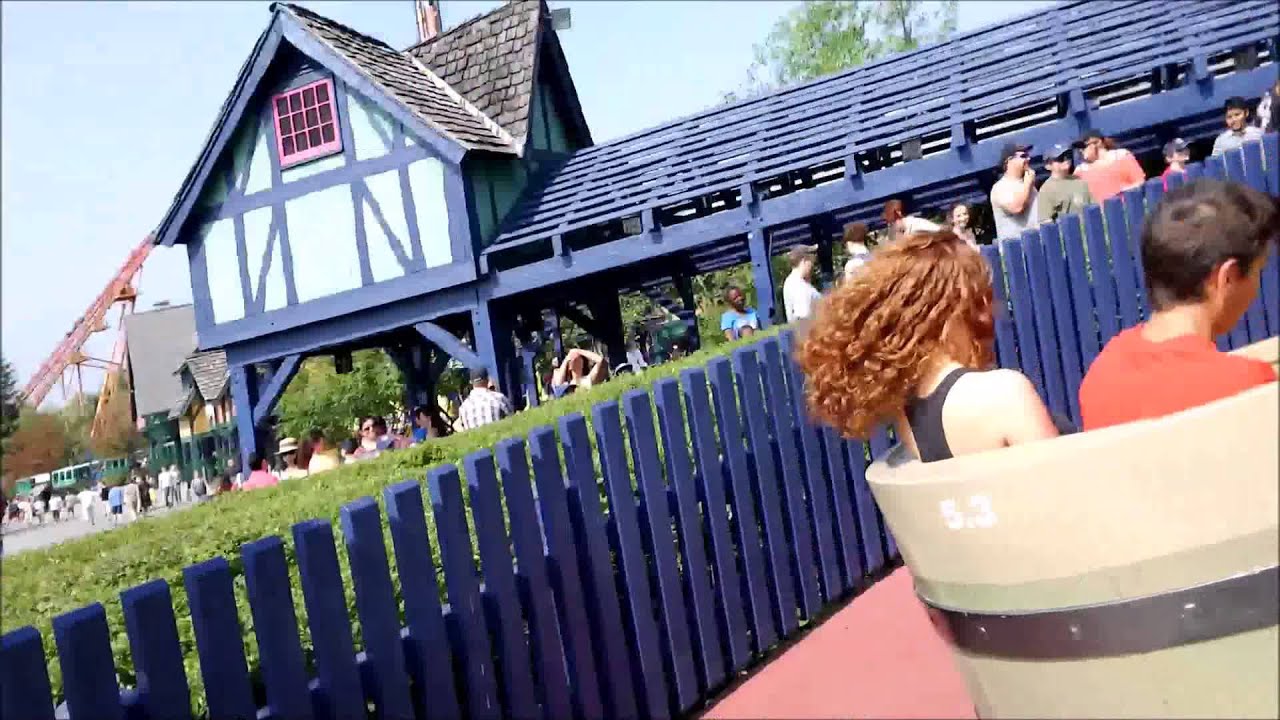 Canada's Wonderland: Spinovator on Ride POV / August 26, 2014 / 1080p