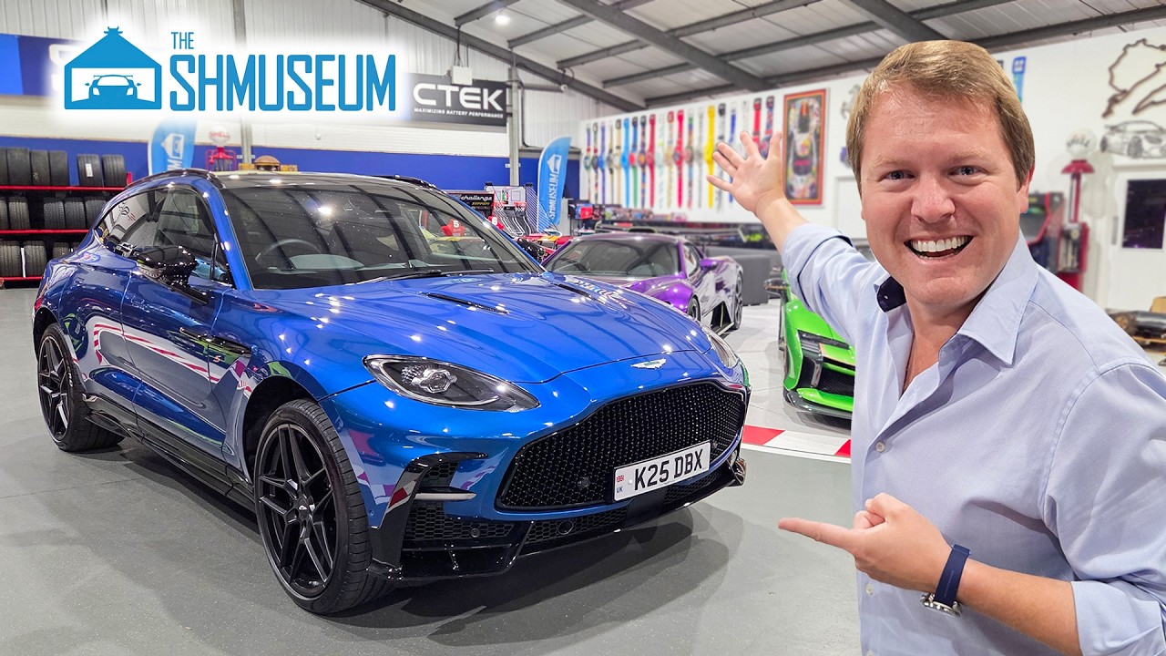 СОВЕРШЕННО НОВЫЙ Aston Martin DBX S прибыл в Шведский музей!