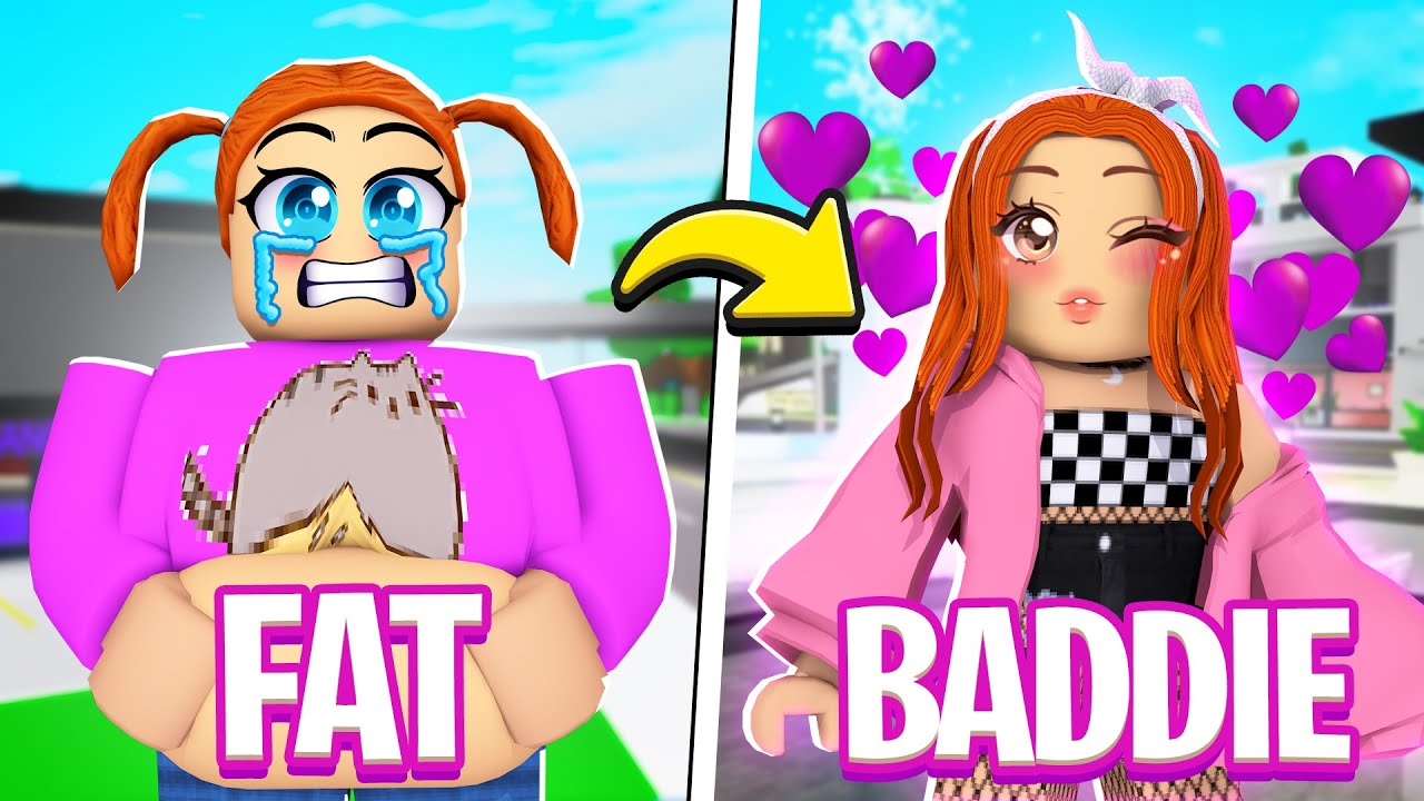 Fat To Baddie In Roblox Brookhaven!