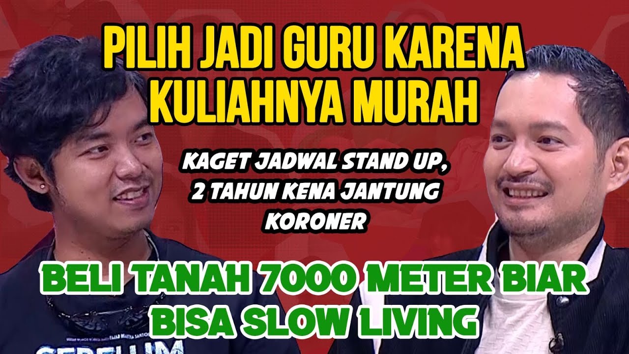 Resign dari Guru, Dodit Mulyanto Pilih Slow Living Usai Sakit Jantung