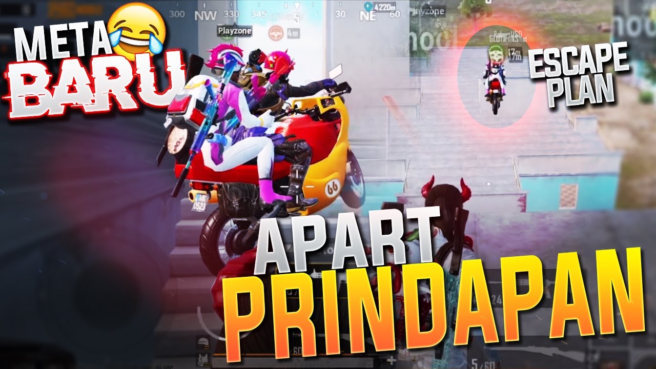 SUPER NGAKAK 🤣🤣 !! META BARU APART PRINDAPAN BY A FATHI & ROMBENG !! Ryan Prakasha PUBG MOBILE