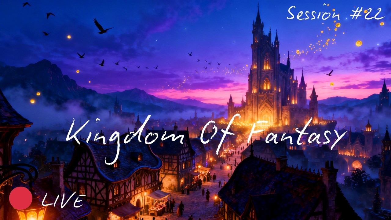 Step Into a Fantasy Kingdom 👑 Cozy Medieval Tavern Music for Relax & Study — Press Play #22