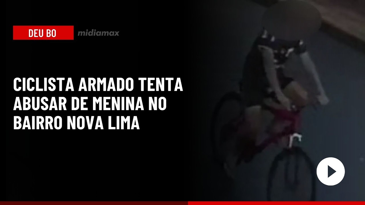 🔴 Midiamax Deu BO: Ciclista armado tenta abusar de menina no bairro Nova Lima