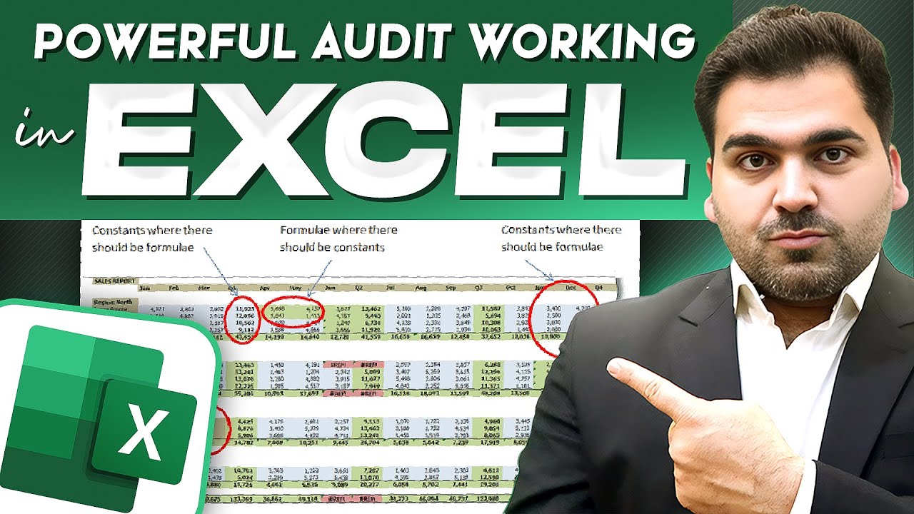 Powerful Audit Working in Excel for Customers, Vendors & GL