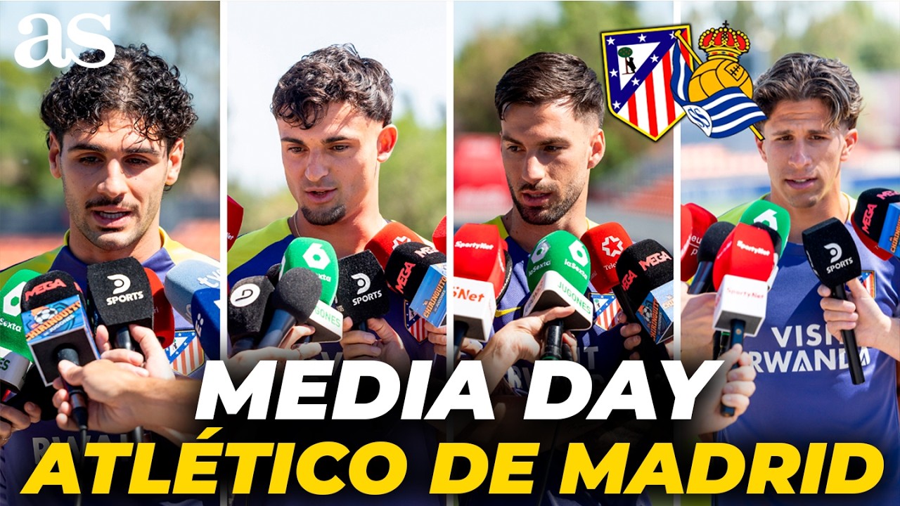 GIULIANO, BAENA, PUBILL y CARDOSO | ENTREVISTAS completas Media Day | Final Copa del Rey 2026