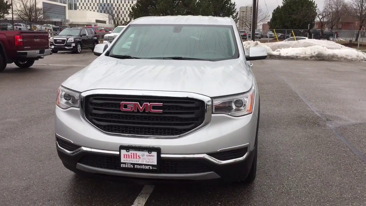 2017 GMC Acadia SLE FWD Tri Zone Climate Control Silver Oshawa ON Stock #170645