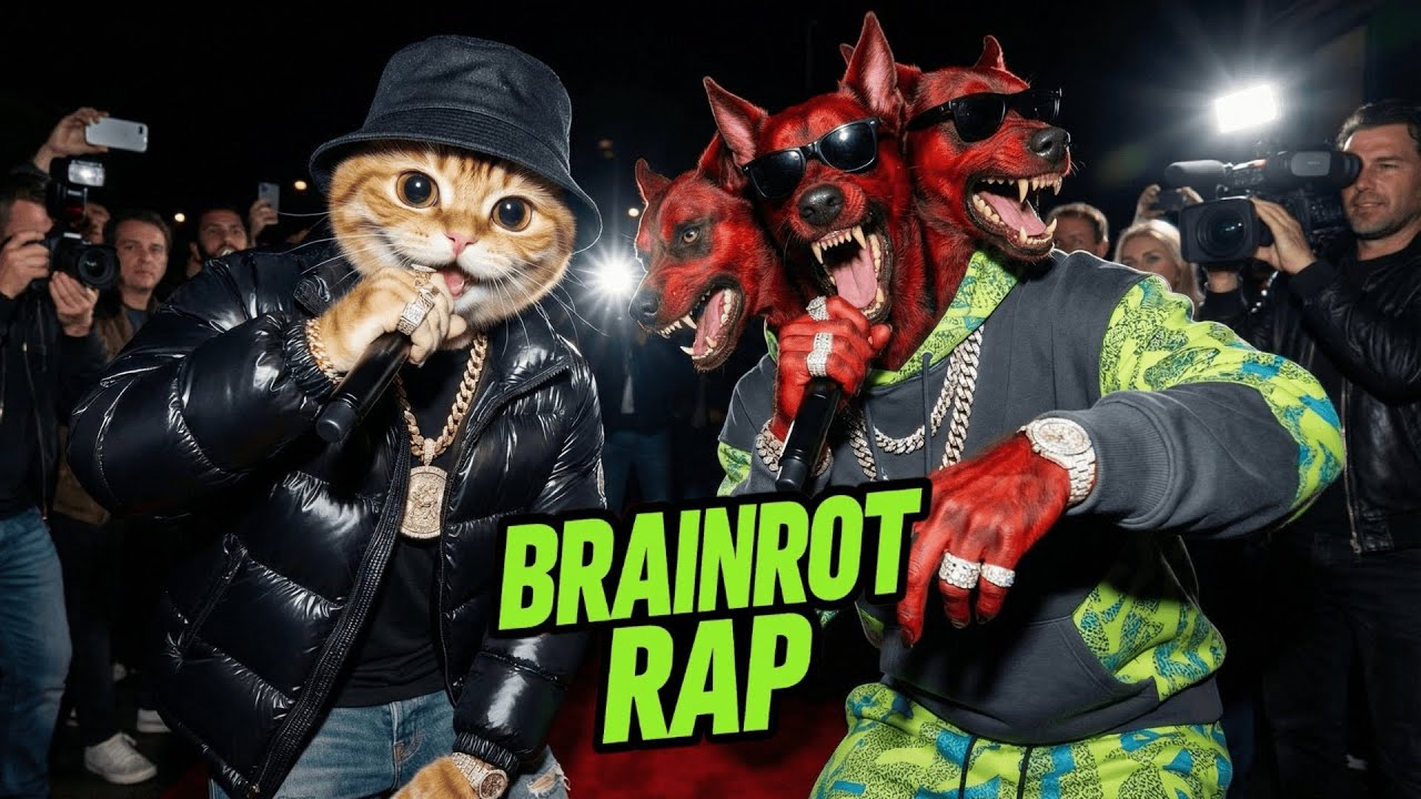 Party Tunes – Brainrot Rap FT:61 [Official Video ]| Ay Mi Gatito X Cerberus