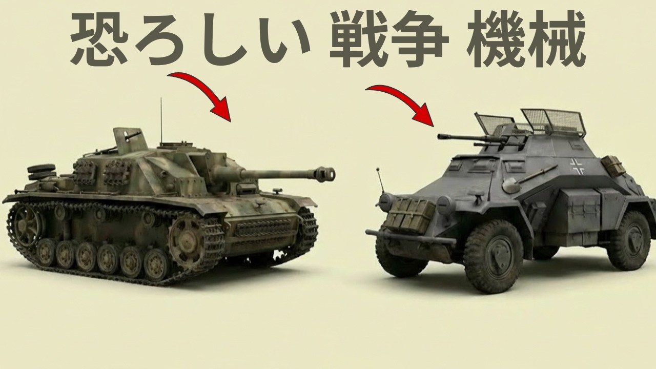 第二次世界大戦で使用されたドイツ軍の全車両