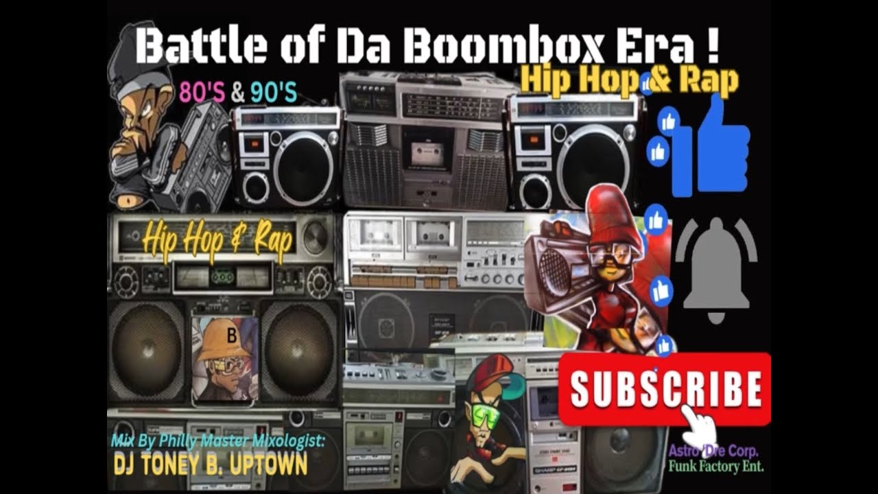 BoomBox Era 1 TLaRock Biz Frick&Frack  OC&KrazyEddie Disco4 JoeSkiLove LLCoolJ Cool C JustIce CDIII